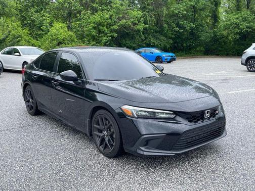 Crystal Black Pearl 2024 Honda Civic Si Base