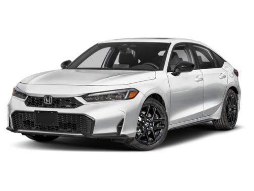 Gray 2026 Honda Civic Hybrid Sport