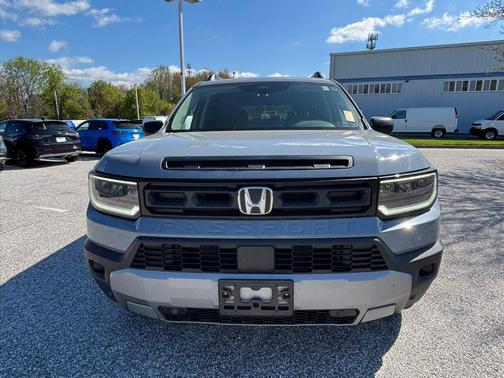 Grey 2026 Honda Passport AWD RTL Towing