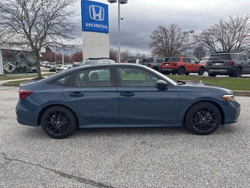 Blue Lagoon Pearl 2026 Honda Civic Hybrid Sport