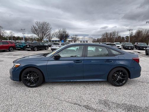 Blue Lagoon Pearl 2026 Honda Civic Hybrid Sport