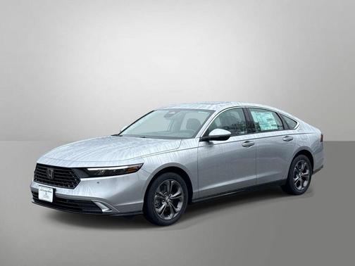 Solar Silver Metallic 2026 Honda Accord Hybrid EX-L