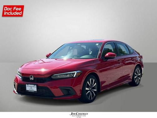 Rallye Red 2024 Honda Civic EX