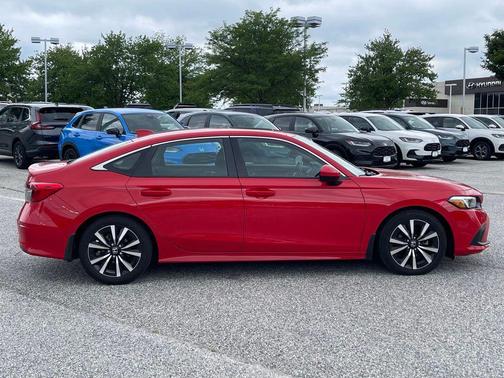 Rallye Red 2024 Honda Civic EX