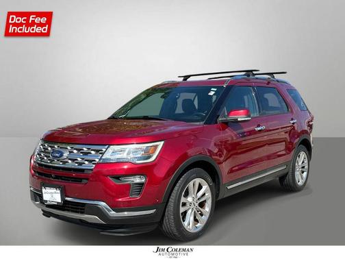 RUBY RED METALLIC TINTED CC 2018 Ford Explorer Limited