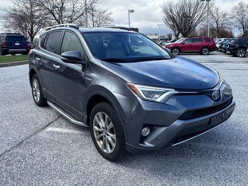 Magnetic Gray Metallic 2018 Toyota RAV4 Hybrid Limited