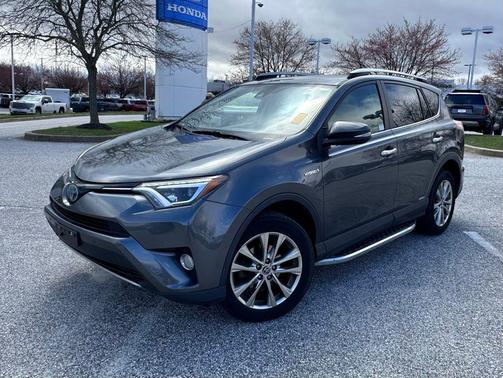 Magnetic Gray Metallic 2018 Toyota RAV4 Hybrid Limited