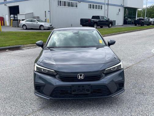 Aegean Blue Metallic 2023 Honda Civic LX