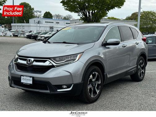 Lunar Silver Metallic 2018 Honda CR-V Touring