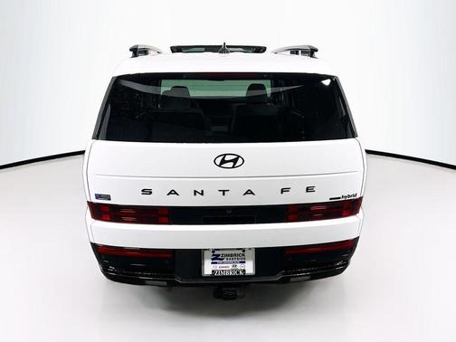 Serenity White 2026 Hyundai SANTA FE HEV Calligraphy