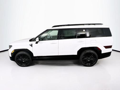 Serenity White 2026 Hyundai SANTA FE HEV Calligraphy