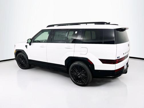 Serenity White 2026 Hyundai SANTA FE HEV Calligraphy