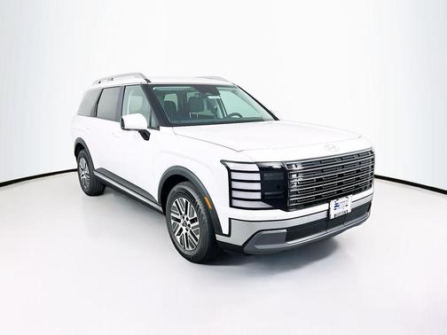 Creamy White Pearl 2026 Hyundai Palisade Hybrid SEL 7P
