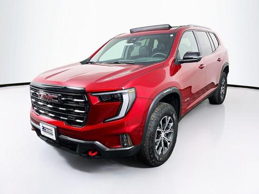 Volcanic Red Tintcoat 2024 GMC Acadia AT4