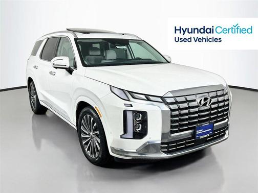 Hyper White 2025 Hyundai PALISADE Calligraphy