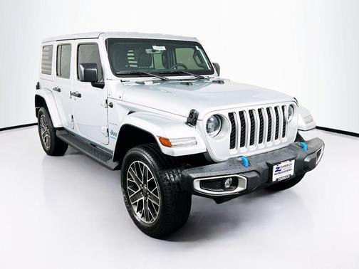Silver Zynith Clearcoat 2023 Jeep Wrangler 4xe Sahara