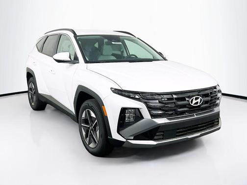 Creamy White Pearl 2026 Hyundai TUCSON Hybrid SEL