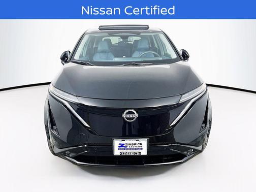 Black Diamond Pearl 2025 Nissan ARIYA PLATINUM+