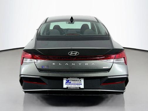 Amazon Gray 2026 Hyundai ELANTRA HEV Blue