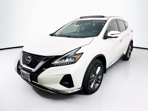 Pearl White 2019 Nissan Murano Platinum