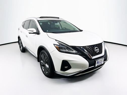 Pearl White 2019 Nissan Murano Platinum