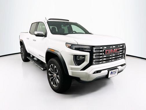 Summit White 2023 GMC Canyon Denali
