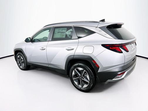 Shimmering Silver 2026 Hyundai TUCSON Hybrid SEL