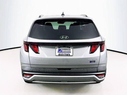 Shimmering Silver 2026 Hyundai TUCSON Hybrid SEL