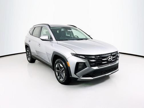 Shimmering Silver 2026 Hyundai TUCSON Hybrid SEL