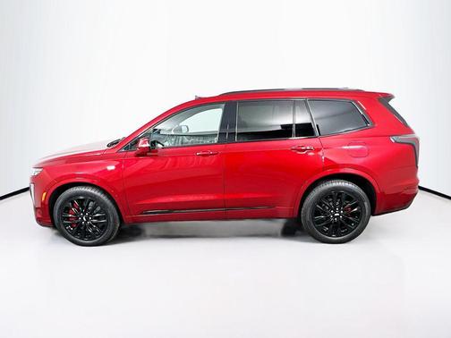 Radiant Red Tintcoat 2024 Cadillac XT6 Sport AWD