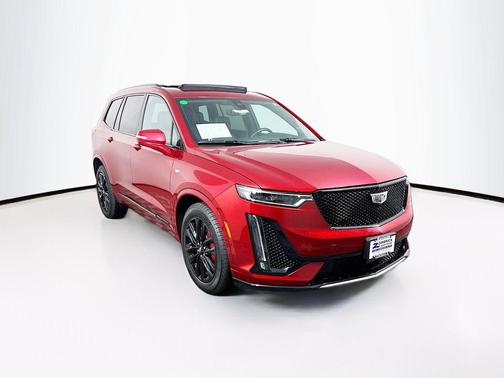 Radiant Red Tintcoat 2024 Cadillac XT6 Sport AWD