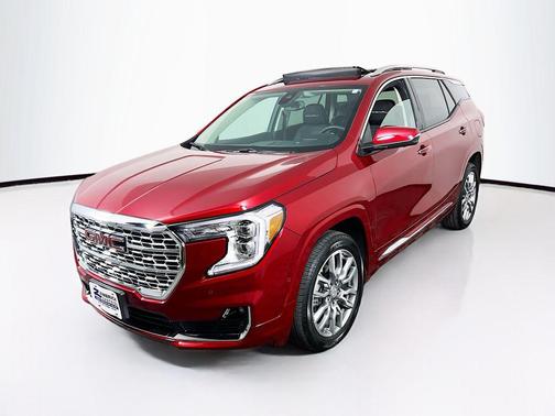 Volcanic Red Tintcoat 2024 GMC Terrain Denali