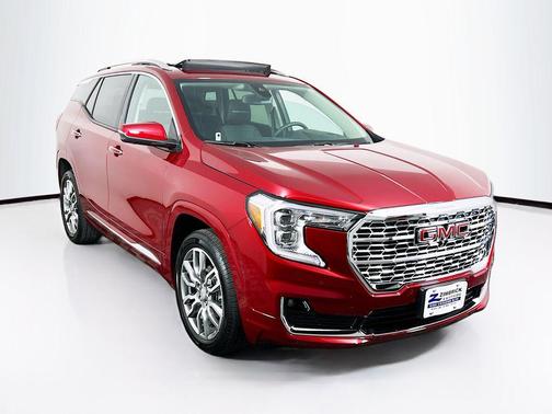 Volcanic Red Tintcoat 2024 GMC Terrain Denali