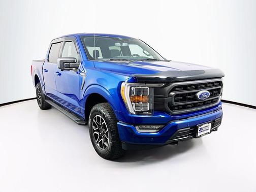 Atlas Blue Metallic 2023 Ford F-150 XLT