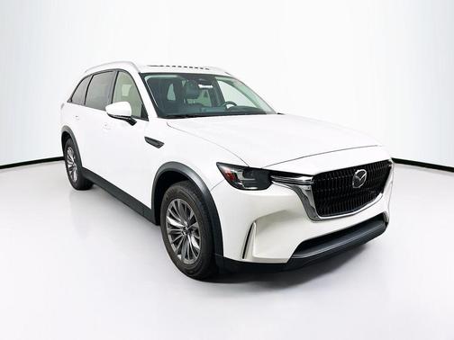 Rhodium White Premium 2024 Mazda CX-90 3.3 Turbo Preferred Plus