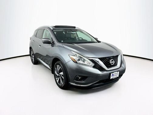 Gun Metallic 2017 Nissan Murano Platinum