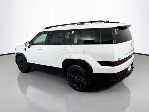 Serenity White 2026 Hyundai SANTA FE HEV Calligraphy AWD
