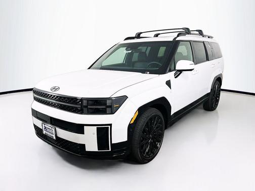 Serenity White 2026 Hyundai SANTA FE Calligraphy