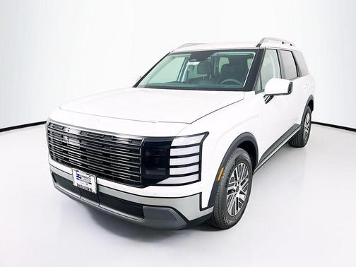 Creamy White Pearl 2026 Hyundai Palisade Hybrid SEL 7P