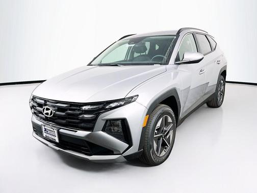 Shimmering Silver 2026 Hyundai TUCSON Hybrid SEL