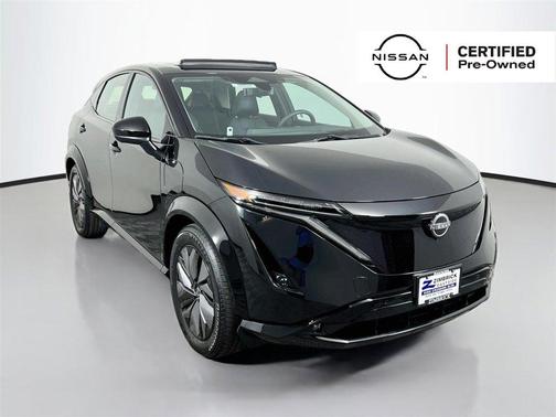 Black Diamond Pearl 2024 Nissan ARIYA EVOLVE+