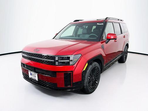 Ultimate Red 2026 Hyundai SANTA FE HEV Calligraphy
