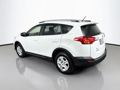 Super White 2015 Toyota RAV4 LE