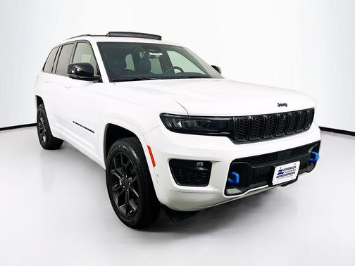 Bright White Clearcoat 2025 Jeep Grand Cherokee 4xe Anniversary Edition