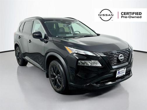 Super Black 2023 Nissan Rogue SV