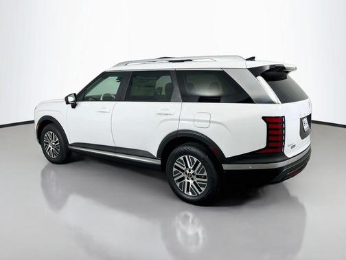 Creamy White Pearl 2026 Hyundai Palisade Hybrid SEL Premium 7P
