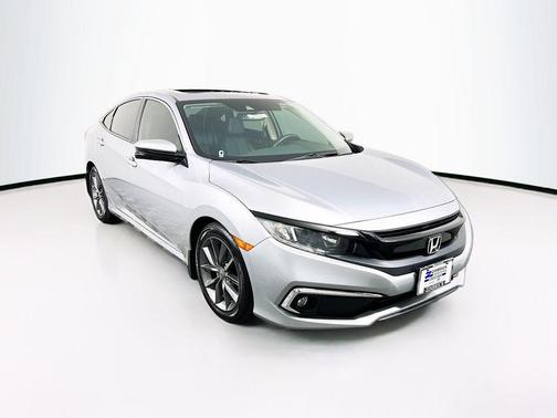 Silver Metallic 2019 Honda Civic EX-L