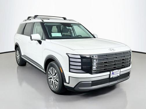 Creamy White Pearl 2027 Hyundai SANTA FE HEV SEL Premium