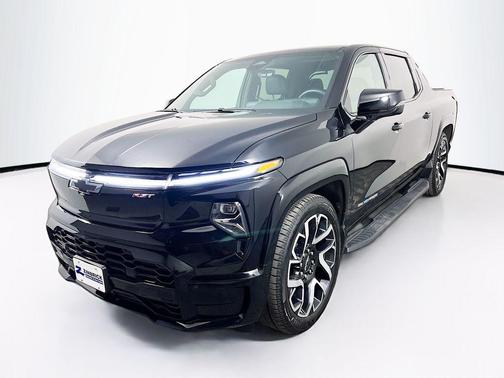 Black 2025 Chevrolet Silverado EV RST