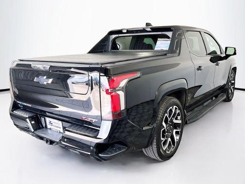 Black 2025 Chevrolet Silverado EV RST